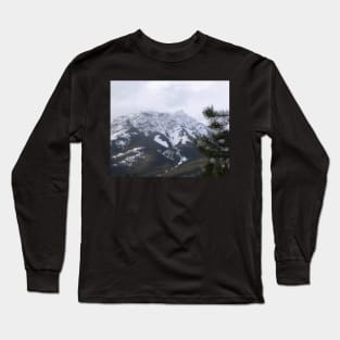 Snow topped mountains! Long Sleeve T-Shirt